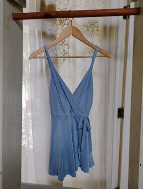 Kimchi Blue Romper with Tie Waist